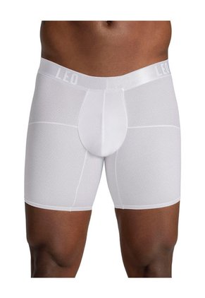 Ropa Interior Masculina Boxer Largo Blanco LEO 033300N