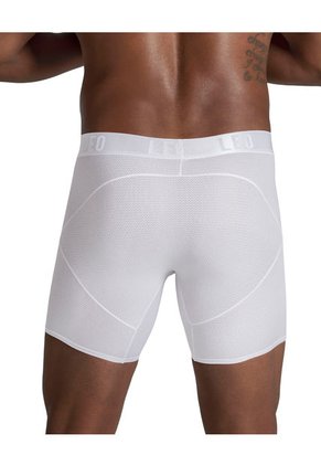 Ropa Interior Masculina Boxer Largo Blanco LEO 033300N