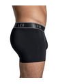 Ropa Interior Masculina Boxer Corto Negro LEO 033341 de Leo