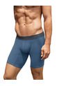 Ropa Interior Masculina Boxer Medio Azul LEO 033123 de Leo