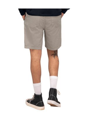 Bermuda Con Resorte Y Tira Para Ajustar En Cintura M3046 Gris Claro