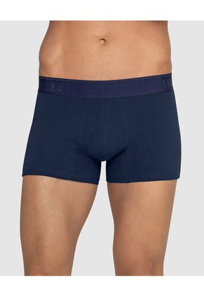 Ropa Interior Masculina Boxer Corto Negro LEO 33212X2