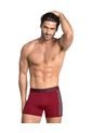 Ropa Interior Masculina Boxer Corto Rojo LEO 033127 de Leo