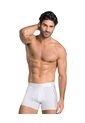Ropa Interior Masculina Boxer Corto Blanco LEO 033127 de Leo
