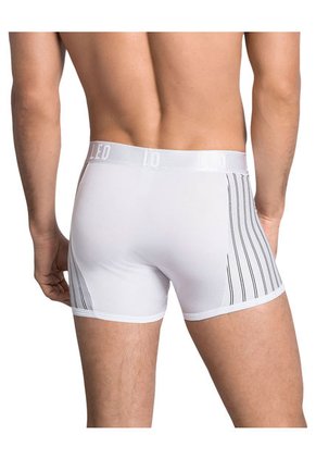 Ropa Interior Masculina Boxer Corto Blanco LEO 033127