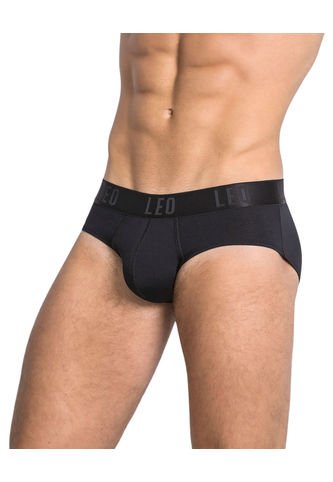 Ropa Interior Masculina Boxer Corto Negro LEO 033278N Leo