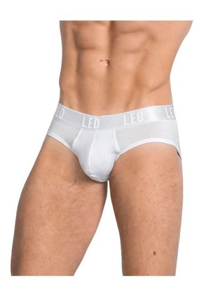 Ropa Interior Masculina Boxer Corto Blanco LEO 033278N