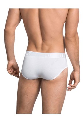 Ropa Interior Masculina Boxer Corto Blanco LEO 033278N