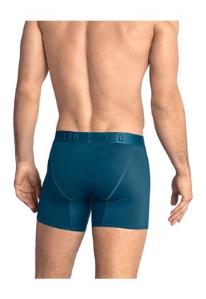 Ropa Interior Masculina Boxer Corto Azul LEO 033328