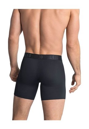 Ropa Interior Masculina Boxer Deportivo Negro LEO 033309