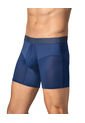 Ropa Interior Masculina Boxer Deportivo Azul LEO 033330 de Leo