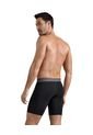 Ropa Interior Masculina Boxer Largo Negro LEO 033310 de Leo