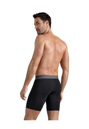 Ropa Interior Masculina Boxer Largo Negro LEO 033310