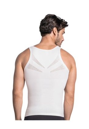 Fajas Masculinas Control De Abdomen Blanco LEO 035010