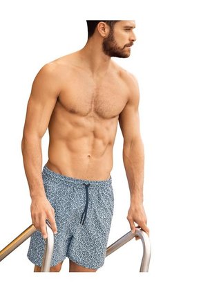 Leo Pantaloneta De Baño Con Malla Interna Y Cintura Ajustable 505040