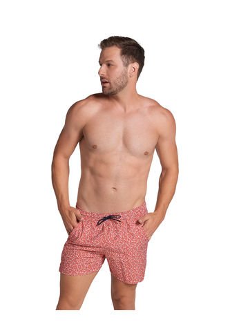 Leo Pantaloneta De Baño Con Malla Interna Y Cintura Ajustable 505040 Leo