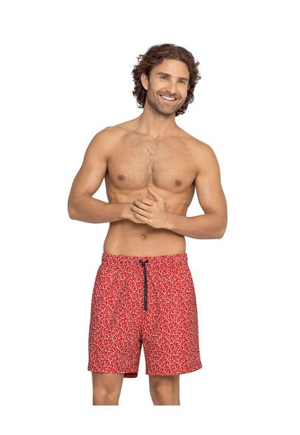 Leo Pantaloneta De Baño Masculina Con Práctico Bolsillo Al Lado Derecho 505041