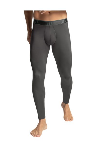 Licra Deportiva En Microfibra Con Mallas Transpirables Para Hombre 033314 Gris