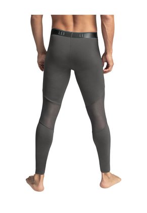 Licra Deportiva En Microfibra Con Mallas Transpirables Para Hombre 033314 Gris