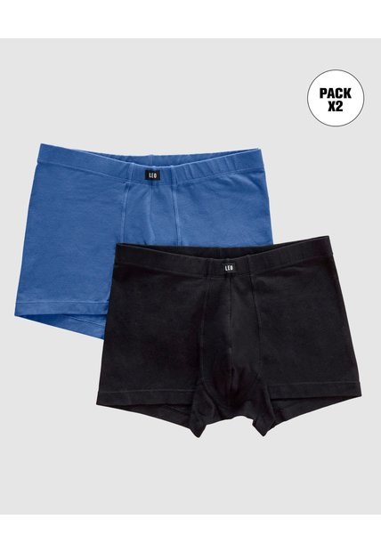 Ropa Interior Masculina Boxer Corto Leo 33358X2
