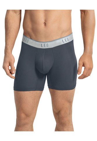 Leo - Ropa Interior Masculina Boxer Largo Gris LEO 033300N