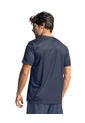Camiseta Deportiva Con Tela Texturizada Y Transpirable 508039 Azul Oscuro de Leo