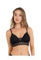 Brasieres Bralette Negro LEONISA 011992 de Leonisa
