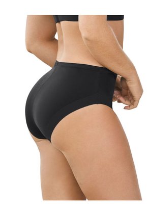 Panties Panty Control Suave Negro LEONISA 012499