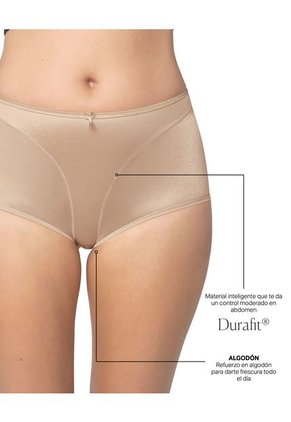 Panties Panty Control Suave Beige LEONISA 01214