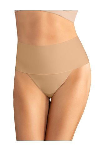 Panty Faja Brasilera Con Fajón Ancho De Control Fuerte Tiro Alto 092046 Café Leonisa