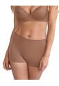 Panty Tipo Bóxer Efecto Invisible En Piernas 092035 Café de Leonisa