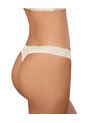 Brasilera Con Encaje En Cintura Y Tela Lisa 092042 Crudo de Leonisa