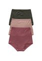 Paquete X 3 Panties Clásicos Con Máximo Cubrimiento 1255X3 Multicolor de Leonisa