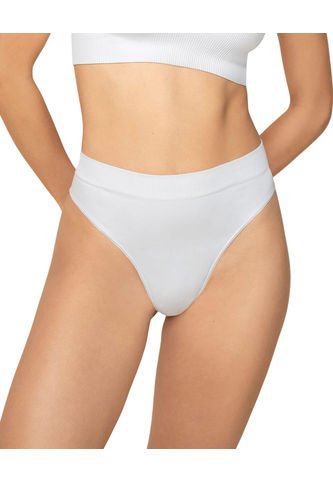 Brasilera Tiro Alto En Tecnología Seamless 092040 Blanco Leonisa