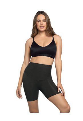 Short De Control Moderado En Algodón 092053 Negro