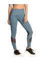 Legging De Control Con Transparencias Y Tecnología Copper 195509 Azul de Leonisa