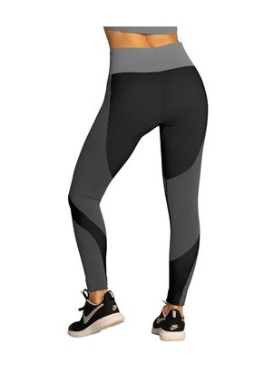 Legging Deportivo Sin Costuras Tiro Alto 195605 Negro