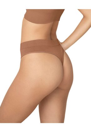 Brasilera Tiro Alto En Tecnología Seamless 092040 Marrón
