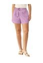 Short Con Bolsillos Laterales F6850 Lila de Leonisa