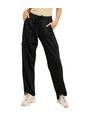 Pantalón Largo Con Elástico En Cintura Y Bolsillos Laterales J2640 Negro de Leonisa
