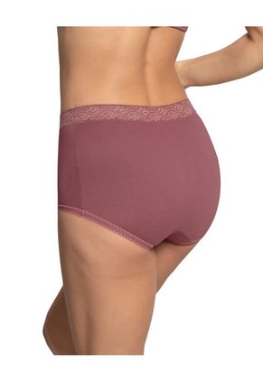 Paquete X 3 Panties Clásicos Con Toques De Encaje 118X3 Multicolor
