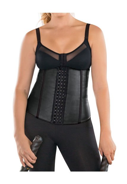 Fajas Cinturilla Control Extra Fuerte Negro LEONISA 015791