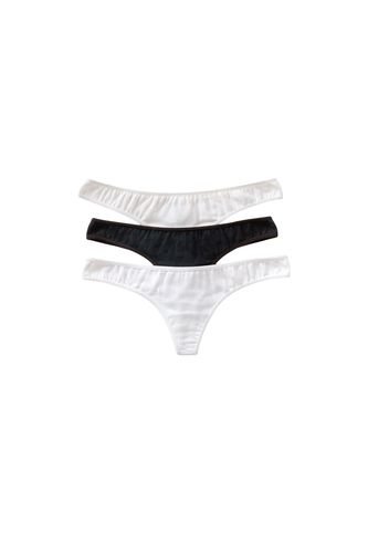 Panties Brasilera Negro LEONISA 12677X3 Leonisa