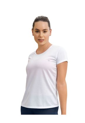 Camiseta Deportiva De Secado Rápido Y Silueta Semiajustada 195324 Blanco