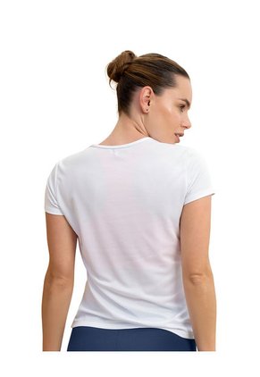 Camiseta Deportiva De Secado Rápido Y Silueta Semiajustada 195324 Blanco