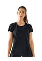 Camiseta Deportiva De Secado Rápido Y Silueta Semiajustada 195324 Negro de Leonisa