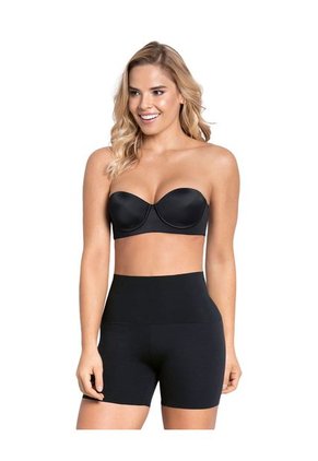 Leonisa Short De Control Moderado Aspecto Invisible 012970 Negro