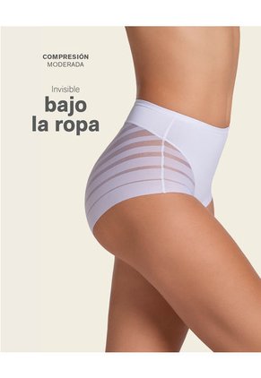 Panties Panty Control Suave Blanco LEONISA 012903.