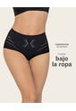 Panty Faja Clásico Con Control Moderado De Abdomen Y Bandas En Tul 012903 Rosa de Leonisa