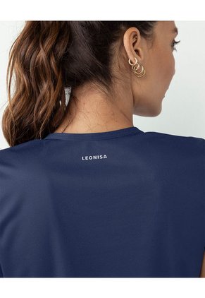 Camiseta Deportiva De Secado Rápido Y Silueta Semiajustada 195324 Azul